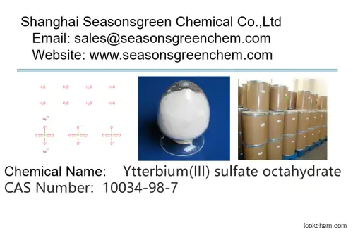 Factory Supply Ytterbium(III) sulfate octahydrate