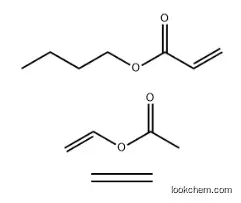 2-Propenoic acid, butyl ester, polymer with ethene and ethenyl acetate CAS 27057-53-0
