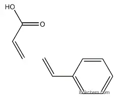 2-Propenoic acid, polymer with ethenylbenzene CAS 25085-34-1