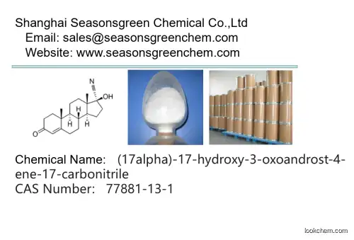 lower price High quality (17alpha)-17-hydroxy-3-oxoandrost-4-ene-17-carbonitrile