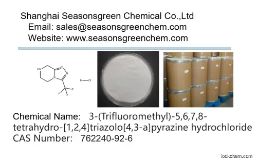 lower price High quality 3-(Trifluoromethyl)-5,6,7,8-tetrahydro-[1,2,4]triazolo[4,3-a]pyrazine hydrochloride