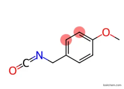 4-Methoxybenzyl isocyanate C CAS No.: 56651-60-6