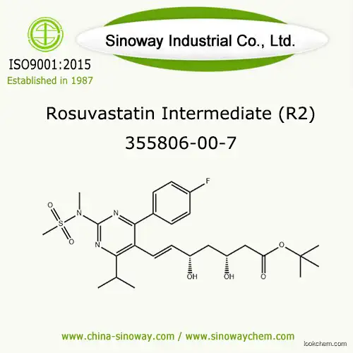tert-Butyl rosuvastatin, Rosuvastatin Intermediate R1, 355806-00-7