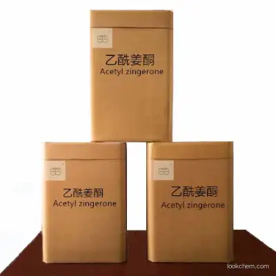 Acetyl zingerone powder manufacturer CAS No.:30881-23-3 98%  purity min. for Anti-oxidation ingredients