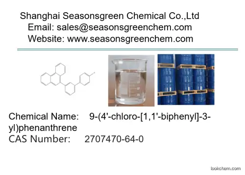 lower price High quality 9-(4'-chloro-[1,1'-biphenyl]-3-yl)phenanthrene