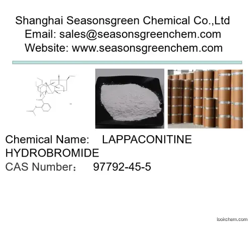 lower price High quality LAPPACONITINE HYDROBROMIDE