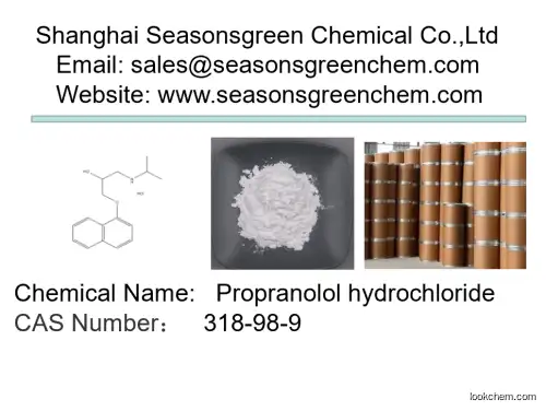lower price High quality Propranolol hydrochloride