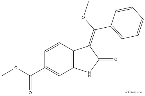 (3E)-2,3-Dihydro-3-(MethoxyP henylMethylene)-2-Oxo-1H-Ind ole-6-Carboxylic Acid Methyl Ester