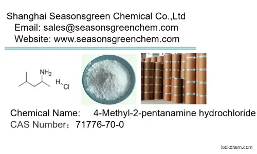 lower price High quality 4-Methyl-2-pentanamine hydrochloride