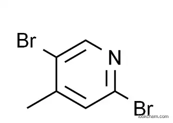 2,5-Dibromo-4-methylpyridine CAS No.: 3430-26-0