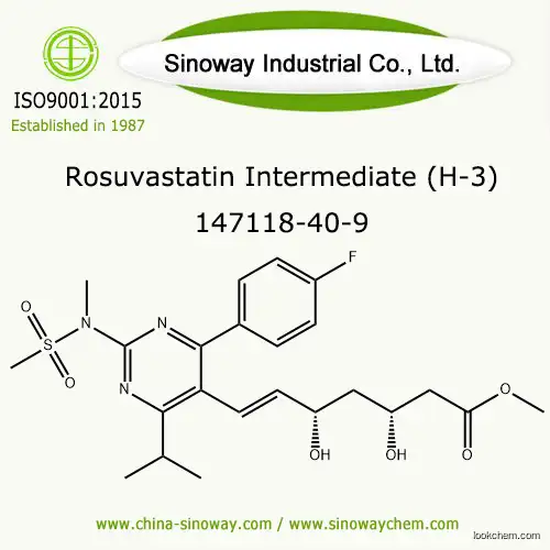 Rosuvastatin methyl ester, Rosuvastatin Intermediate H3, 147118-40-9
