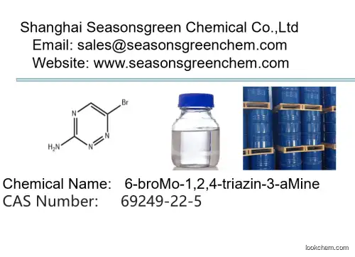 lower price High quality 6-broMo-1,2,4-triazin-3-aMine
