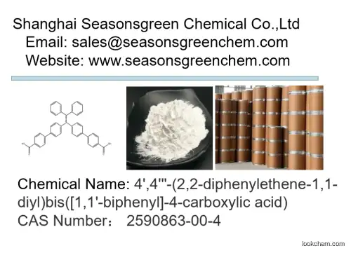 lower price High quality 4',4'''-(2,2-diphenylethene-1,1-diyl)bis([1,1'-biphenyl]-4-carboxylic acid)