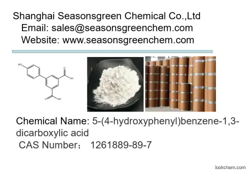 lower price High quality 5-(4-hydroxyphenyl)benzene-1,3-dicarboxylic acid