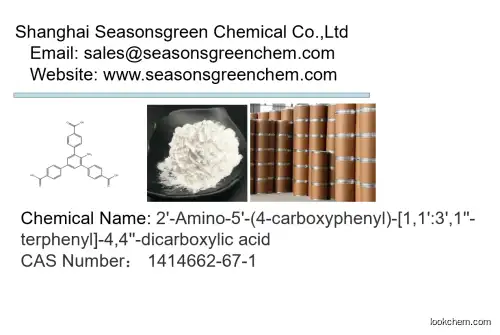lower price High quality 2'-Amino-5'-(4-carboxyphenyl)-[1,1':3',1''-terphenyl]-4,4''-dicarboxylic acid
