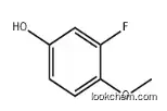 3-fluoro-4-methoxyphenol  45 CAS No.: 452-11-9