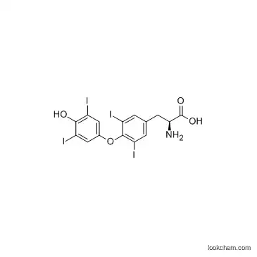 L-thyroxine C15H11I4NO4 CAS No.: 51-48-9