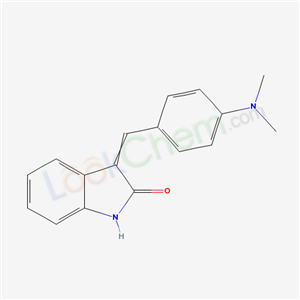 3-[(4-dimethylaminophenyl)methylidene]-1H-indol-2-one cas  5812-07-7
