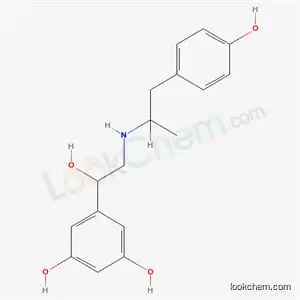 Molecular Structure of 1944-10-1 (5-[1-hydroxy-2-[1-(4-hydroxyphenyl)propan-2-ylamino]ethyl]benzene-1,3-diol)