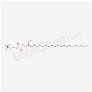 (2-hydroxy-3-octadecoxypropyl) 2-(trimethylazaniumyl)ethyl phosphate