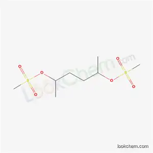 Molecular Structure of 33447-91-5 (hexane-2,5-diyl dimethanesulfonate)
