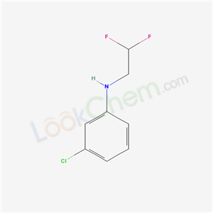 3-chloro-N-(2,2-difluoroethyl)aniline