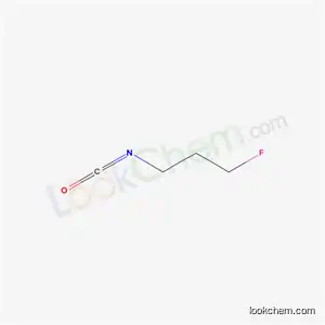 Molecular Structure of 407-99-8 (1-fluoro-3-isocyanatopropane)
