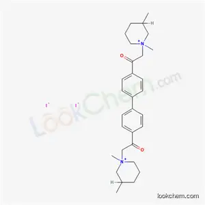3- 피페 콜리 늄, (4,4'-biphenylylenebis (2-oxoethylene)) bis (1-methyl-, diiodide
