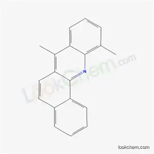 Molecular Structure of 32740-01-5 (7,11-Dimethylbenz[c]acridine)