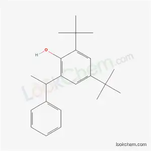 Molecular Structure of 63428-98-8 (2,4-Bis(1,1-dimethylethyl)-6-(1-phenylethyl)phenol)