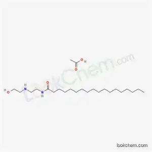 N-[2-[(2-ヒドロキシエチル)アミノ]エチル]オクタデカンアミド?酢酸