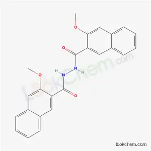 Molecular Structure of 58698-34-3 (3-Methoxy-2-naphthalenecarboxylic acid 2-[(3-methoxy-2-naphthalenyl)carbonyl] hydrazide)
