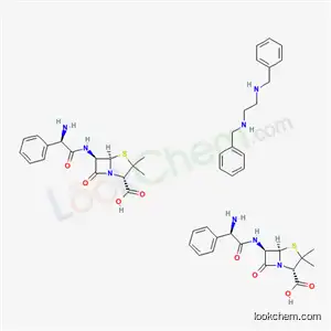 N,N′-ジベンジル-1,2-エタンジアミン?2[6α-[(D-フェニルグリシル)アミノ]ペニシラン酸]