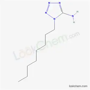 Molecular Structure of 62654-16-4 (1-Octyl-1H-tetrazol-5-amine)