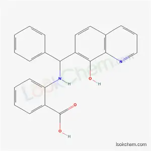2-[[(8-하이드록시-7-퀴놀리닐)(페닐)메틸]아미노]벤조산