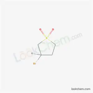 Molecular Structure of 14008-53-8 (3-Bromotetrahydrothiophene 1,1-dioxide)