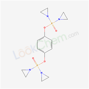 1-[aziridin-1-yl-[4-[bis(aziridin-1-yl)phosphoryloxy]phenoxy]phosphoryl]aziridine