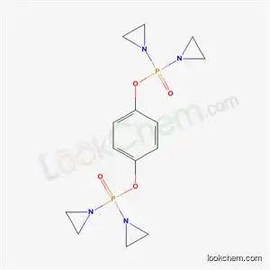 Molecular Structure of 1858-46-4 (benzene-1,4-diyl bis[bis(aziridin-1-yl)(phosphinate)])