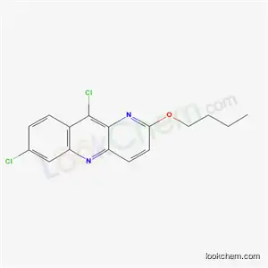 1-AZA-2-N-부톡시-6,9-디클로로-아크리딘