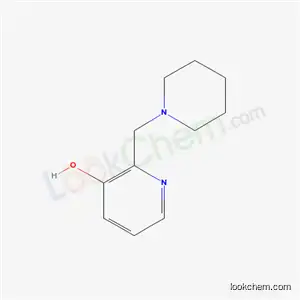 Molecular Structure of 2168-16-3 (2-(1-Piperidinylmethyl)-3-pyridinol)