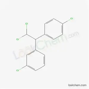 Molecular Structure of 4329-12-8 (1-CHLORO-3-(2,2-DICHLORO-1-(4-CHLOROPHENYL)ETHYL)BENZENE)