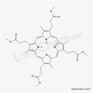 2,7,12,17-포르핀테트라프로피온산, 3,8,13,18-테트라메틸-, 테트라메틸 에스테르(8CI)