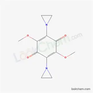 2,5-Cyclohexadiene-1,4-dione, 2,5-bis(1-azirdinyl)-3,6-dimethoxy-