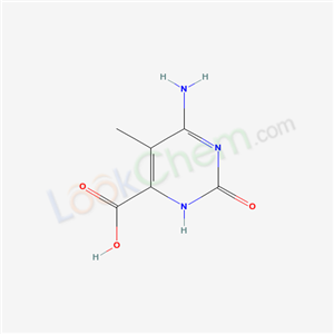 4-Pyrimidinecarboxylic acid, 6-amino-2-hydroxy-5-methyl- cas  20865-52-5