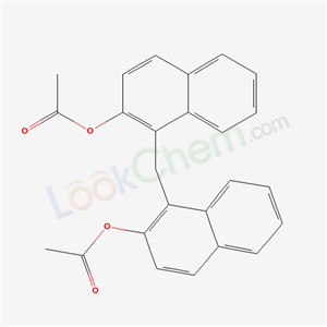 [1-[(2-acetyloxynaphthalen-1-yl)methyl]naphthalen-2-yl] acetate cas  60964-81-0