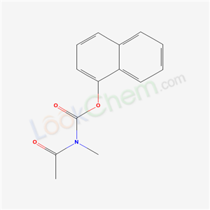 Carbamic acid,acetylmethyl-,1-naphthalenyl ester