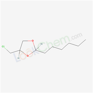 4-(chloromethyl)-2-hexyl-1,3-dioxolane