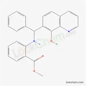 메틸 2-[[(8-히드록시-7-퀴놀릴)페닐메틸]아미노]벤조에이트