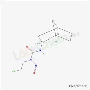 Molecular Structure of 13909-13-2 (3-bicyclo[2.2.1]hept-2-yl-1-(2-chloroethyl)-1-nitrosourea)