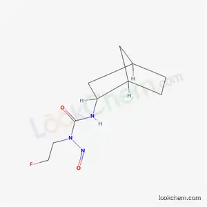 Molecular Structure of 13908-95-7 (N'-(Bicyclo[2.2.1]heptan-2-yl)-N-(2-fluoroethyl)-N-nitrosourea)